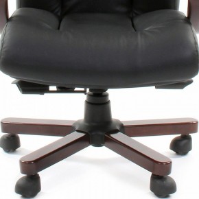 Кресло для руководителя Chairman 421 черный/орех темный, черный в Южноуральске - yuzhnouralsk.mebel24.online | фото 4