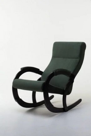 Кресло-качалка КОРСИКА 34-Т-AG (зеленый) в Южноуральске - yuzhnouralsk.mebel24.online | фото