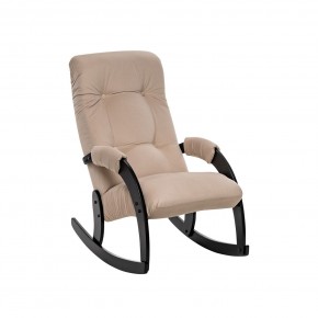 Кресло-качалка Модель 67 Венге, ткань V 18 в Южноуральске - yuzhnouralsk.mebel24.online | фото 2