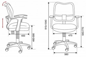 Кресло компьютерное Бюрократ CH-W797/BR/TW-14C в Южноуральске - yuzhnouralsk.mebel24.online | фото 6