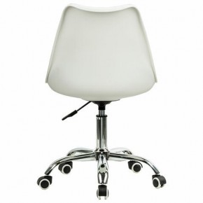 Кресло стул BRABIX "Eames MG-310 CH", хром, пластик белый, экокожа белая, 532923 в Южноуральске - yuzhnouralsk.mebel24.online | фото 4