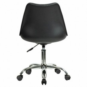 Кресло стул BRABIX "Eames MG-310 CH", хром, пластик черный, экокожа черная, 532925 в Южноуральске - yuzhnouralsk.mebel24.online | фото 4