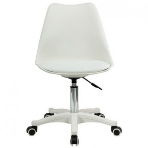 Кресло стул BRABIX "Eames MG-310 PL", пластик белый, экокожа белая, 532926 в Южноуральске - yuzhnouralsk.mebel24.online | фото 1