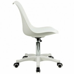 Кресло стул BRABIX "Eames MG-310 PL", пластик белый, экокожа белая, 532926 в Южноуральске - yuzhnouralsk.mebel24.online | фото 3