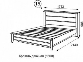 Кровать 1600 с ПМ София 15 в Южноуральске - yuzhnouralsk.mebel24.online | фото 3