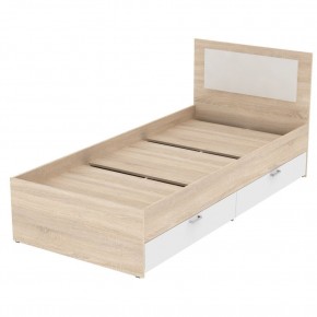 Кровать Ольга L38 (900) 4 ящика (ДСС-Белый) в Южноуральске - yuzhnouralsk.mebel24.online | фото