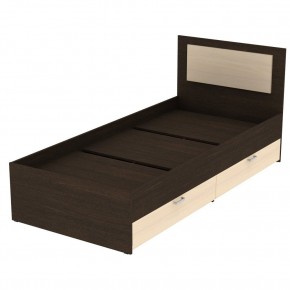 Кровать Ольга L38 (900) 4 ящика (Венге-ДМ) в Южноуральске - yuzhnouralsk.mebel24.online | фото