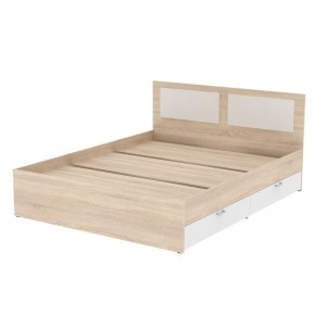 Кровать Ольга L45 (1200) 2 ящика (ДСС-Белый) в Южноуральске - yuzhnouralsk.mebel24.online | фото