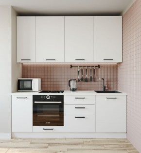 Кухонный гарнитур Жемчуг 2200 (Стол. 38мм) в Южноуральске - yuzhnouralsk.mebel24.online | фото