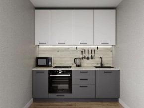 Кухонный гарнитур Меренга 2200 h950 (Стол. 38мм) в Южноуральске - yuzhnouralsk.mebel24.online | фото 1