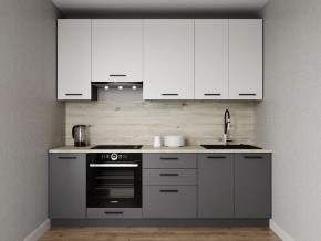 Кухонный гарнитур Меренга 2400 h950 (Стол. 26мм) в Южноуральске - yuzhnouralsk.mebel24.online | фото 1