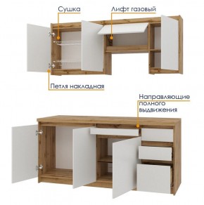 Кухонный гарнитур Ольвия-6 (1.8м) в Южноуральске - yuzhnouralsk.mebel24.online | фото 3