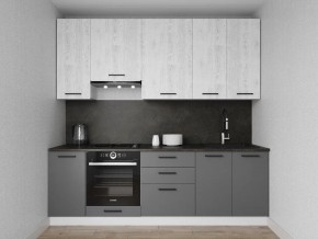 Кухонный гарнитур Санторини 2400 h950 (Стол. 38мм) в Южноуральске - yuzhnouralsk.mebel24.online | фото