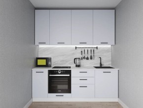 Кухонный гарнитур Смоки 2200 h950 (Стол. 26мм) в Южноуральске - yuzhnouralsk.mebel24.online | фото 1