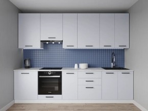Кухонный гарнитур Смоки 2400 h950 (Стол. 38 мм) в Южноуральске - yuzhnouralsk.mebel24.online | фото