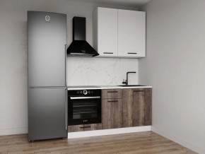 Кухонный гарнитур Старое Дерево 1600 h950 (Стол. 38мм) в Южноуральске - yuzhnouralsk.mebel24.online | фото