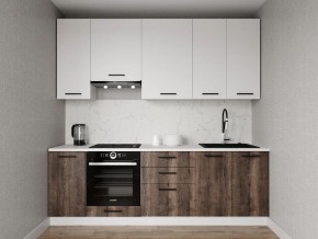 Кухонный гарнитур Старое Дерево 2400 h950 (Стол. 38мм) в Южноуральске - yuzhnouralsk.mebel24.online | фото