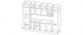 Кухонный гарнитур Умбра 3400 (Стол. 26мм) в Южноуральске - yuzhnouralsk.mebel24.online | фото 2