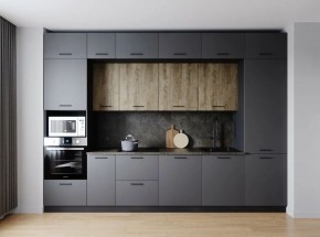 Кухонный гарнитур Умбра 3400 (Стол. 38мм) в Южноуральске - yuzhnouralsk.mebel24.online | фото