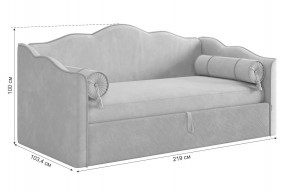 ЛЕЯ Кровать с ПМ 900 (софа) в Южноуральске - yuzhnouralsk.mebel24.online | фото 2