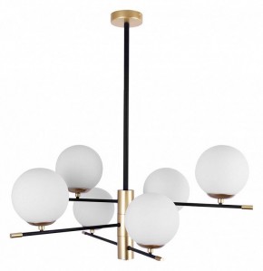 Люстра на штанге Arte Lamp Arkab A2225LM-6BK в Южноуральске - yuzhnouralsk.mebel24.online | фото
