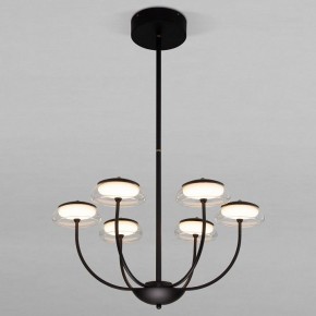 Люстра на штанге Eurosvet Fungo 50388 LED черный в Южноуральске - yuzhnouralsk.mebel24.online | фото