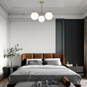 Люстра на штанге Eurosvet Marbella 60147/3 латунь в Южноуральске - yuzhnouralsk.mebel24.online | фото 5