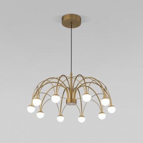 Люстра на штанге Eurosvet Ragno 90030/10 LED золото в Южноуральске - yuzhnouralsk.mebel24.online | фото 2