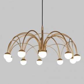 Люстра на штанге Eurosvet Ragno 90030/10 LED золото в Южноуральске - yuzhnouralsk.mebel24.online | фото 4