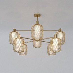 Люстра на штанге Eurosvet Voile 30192/8 золото в Южноуральске - yuzhnouralsk.mebel24.online | фото 2