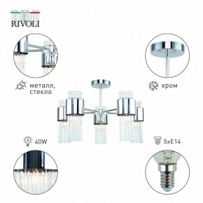 Люстра на штанге Rivoli Deborah Б0055524 в Южноуральске - yuzhnouralsk.mebel24.online | фото 2
