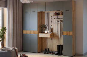 МЕБЕЛЬСОН К12 Прихожая (графит) в Южноуральске - yuzhnouralsk.mebel24.online | фото