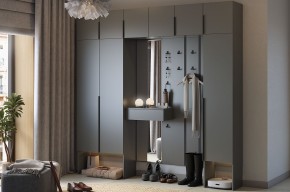 МЕБЕЛЬСОН К32 Прихожая (графит) в Южноуральске - yuzhnouralsk.mebel24.online | фото