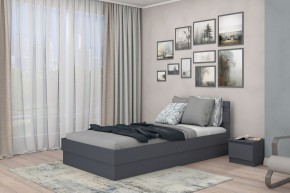 МС "Хилтон" Кровать 1,2 (графит) в Южноуральске - yuzhnouralsk.mebel24.online | фото