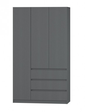 МС "Хилтон" Шкаф №2 1200 (Графит) в Южноуральске - yuzhnouralsk.mebel24.online | фото 2