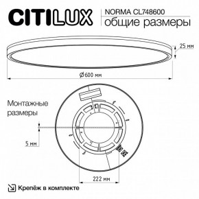 Накладной светильник Citilux Norma CL748600 в Южноуральске - yuzhnouralsk.mebel24.online | фото 10