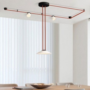 Накладной светильник Denkirs BELTY FLOW DK5564-WH+BK в Южноуральске - yuzhnouralsk.mebel24.online | фото 6