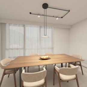 Накладной светильник Denkirs BELTY FLOW DK5564-WH+BK в Южноуральске - yuzhnouralsk.mebel24.online | фото 7