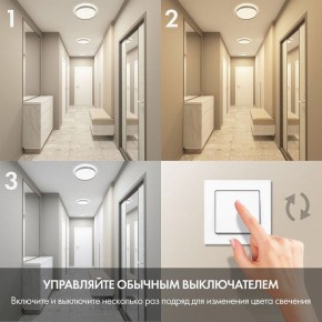 Накладной светильник Denkirs PLATO DK6510-WH/1 в Южноуральске - yuzhnouralsk.mebel24.online | фото 4