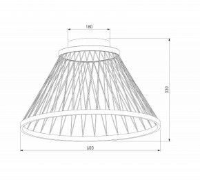 Накладной светильник Eurosvet Cesta 40019/1 LED коричневый в Южноуральске - yuzhnouralsk.mebel24.online | фото 4