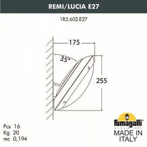 Накладной светильник Fumagalli Lucia 1R3.602.000.AYE27 в Южноуральске - yuzhnouralsk.mebel24.online | фото 2