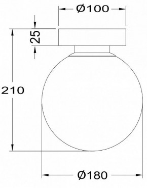 Накладной светильник Maytoni Basic form MOD321WL-01G2 в Южноуральске - yuzhnouralsk.mebel24.online | фото 4