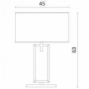 Настольная лампа декоративная Divinare Porta 5933/01 TL-1 в Южноуральске - yuzhnouralsk.mebel24.online | фото 3