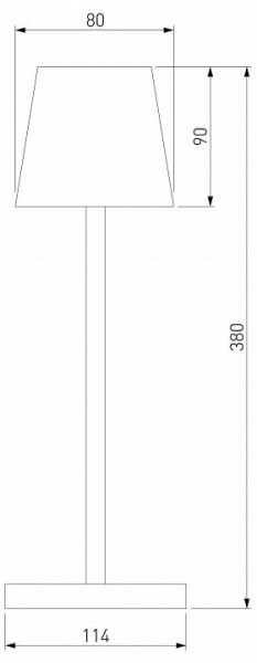 Настольная лампа декоративная Elektrostandard Mist a063928 в Южноуральске - yuzhnouralsk.mebel24.online | фото 3