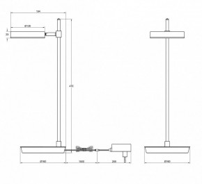 Настольная лампа декоративная Maytoni Fad MOD070TL-L8W3K в Южноуральске - yuzhnouralsk.mebel24.online | фото 3