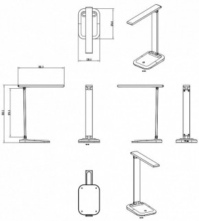 Настольная лампа офисная Arte Lamp London A5124LT-1BK в Южноуральске - yuzhnouralsk.mebel24.online | фото 2