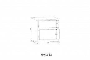 НИЛЬС - 32 Тумба в Южноуральске - yuzhnouralsk.mebel24.online | фото 2