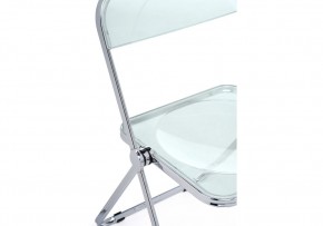 Пластиковый стул Fold складной clear gray-blue в Южноуральске - yuzhnouralsk.mebel24.online | фото 7