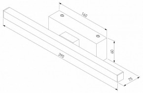 Подсветка для картины Elektrostandard Rino a061222 в Южноуральске - yuzhnouralsk.mebel24.online | фото 4