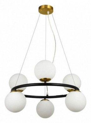 Подвесная люстра Arte Lamp Alcor A2224SP-6BK в Южноуральске - yuzhnouralsk.mebel24.online | фото 3